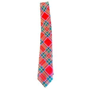 Vintage Stewart Royal Tartan Wool Tie – Made in Scotland – 100% New Wool